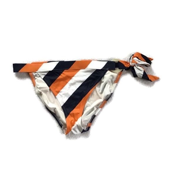 Victoria’s Secret Diagonal Stripe Tie Brief Bottom - Picture 1 of 6